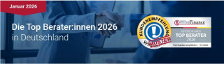 Nun schon fünf Jahre in Folge: TOP Berater