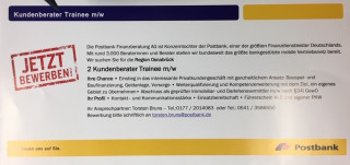 NEBENVERDIENST? JETZT BEWERBEN !