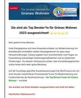 Nachhaltigkeit in meiner Beratung