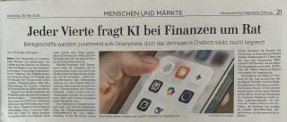 Fragen Kundinnen und Kunden heute wirklich KI nach Finanzrat?