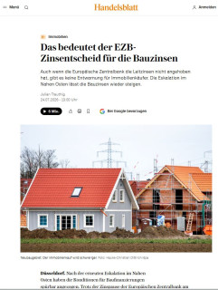 Eigenheim geplant? Versuchen Sie auf den "perfekten" Zins zu warten?