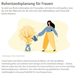 Finanzberatung von Frau zu Frau