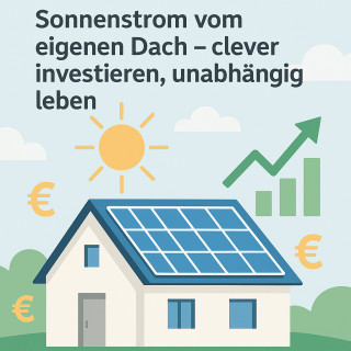 Sonnenstrom vom eignen Dach - clever investieren unabhängiger leben