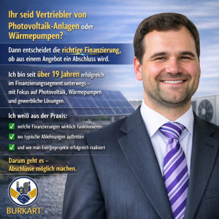 Ihr seid im Vertrieb von Photovoltaik‑Anlagen oder Wärmepumpen tätig?