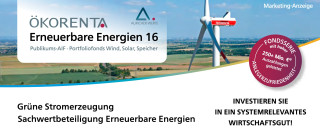 Sachwertinvestment - Ökorenta Erneuerbare Energien 16