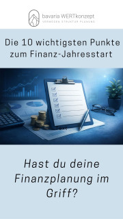 💰📊 Finanzcheck zum Jahresanfang - Warum jetzt?