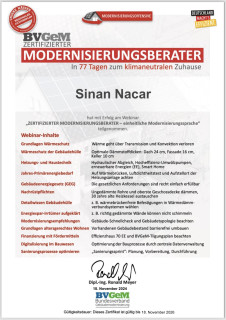 Zertifizierter Modernisierungsberater