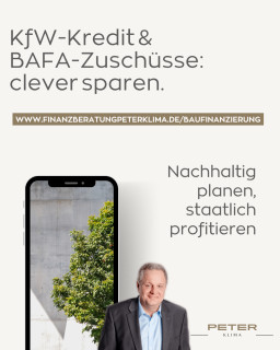 KfW-Kredit & BAFA-Zuschüsse