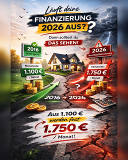 teure Anschlußfinanzierung?  - was kann ich tun!