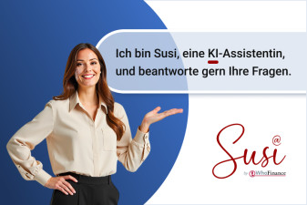 WhoFinance bietet mit Susi die erste Enabled AI für Finanzberatung