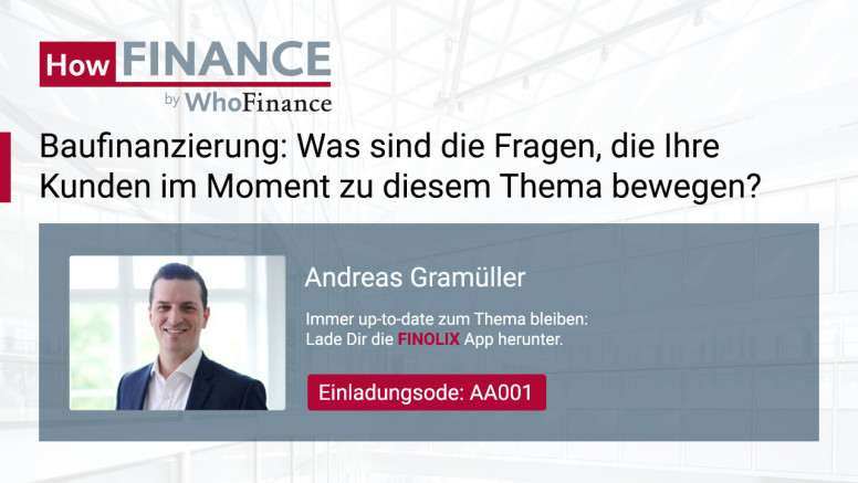 Baufinanzierung: Fragen, die Kunden bewegen