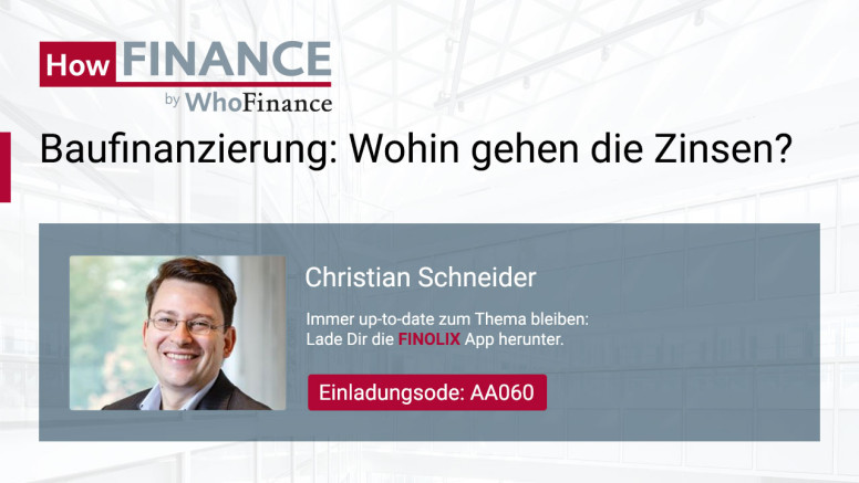Baufinanzierung: Wie entwickeln sich die Zinsen?